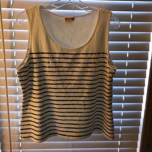 Ruby Road Woman's striped tank top